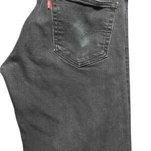 Levi's Men's Charcoal Straight Jeans